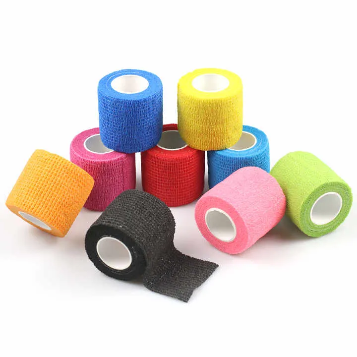 القطن الطبي الرياضية الجرح الركبة دعم ضمادة . Medical Cotton Sports Wound Knee Support