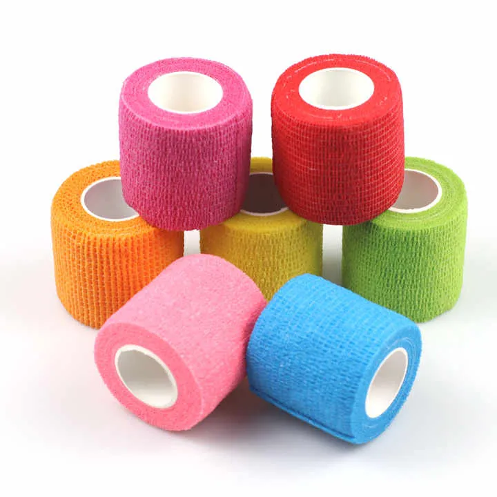القطن الطبي الرياضية الجرح الركبة دعم ضمادة . Medical Cotton Sports Wound Knee Support