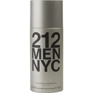 212 Deodorant Spray by Carolina Herrera for Men - 150 Ml