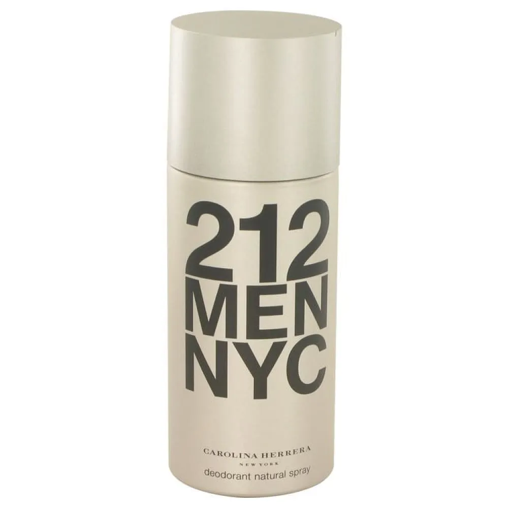 212 Deodorant Spray by Carolina Herrera for Men - 150 Ml