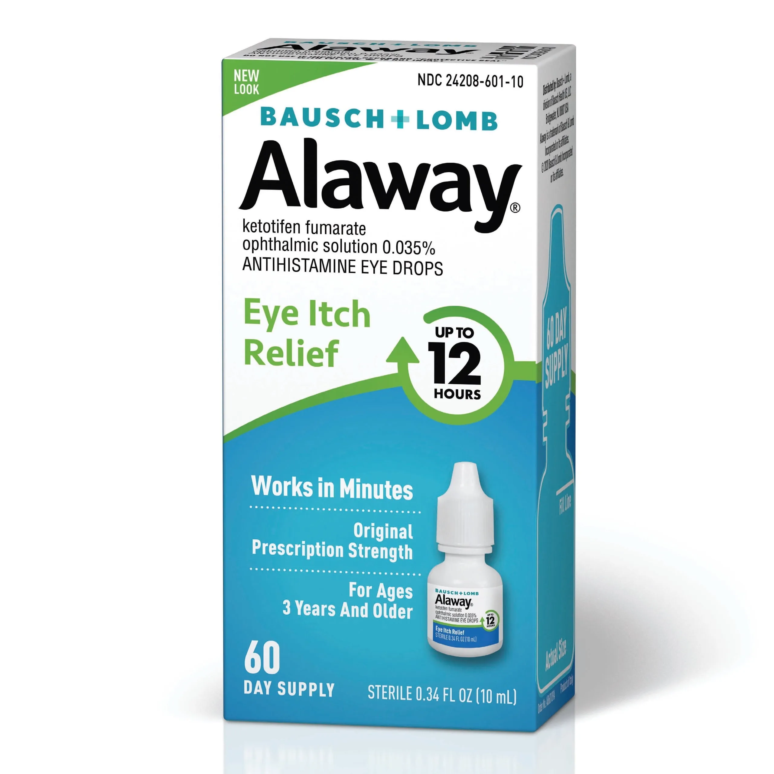 Alaway� Antihistamine Eye Drops, from Bausch   Lomb 0.34 FL OZ