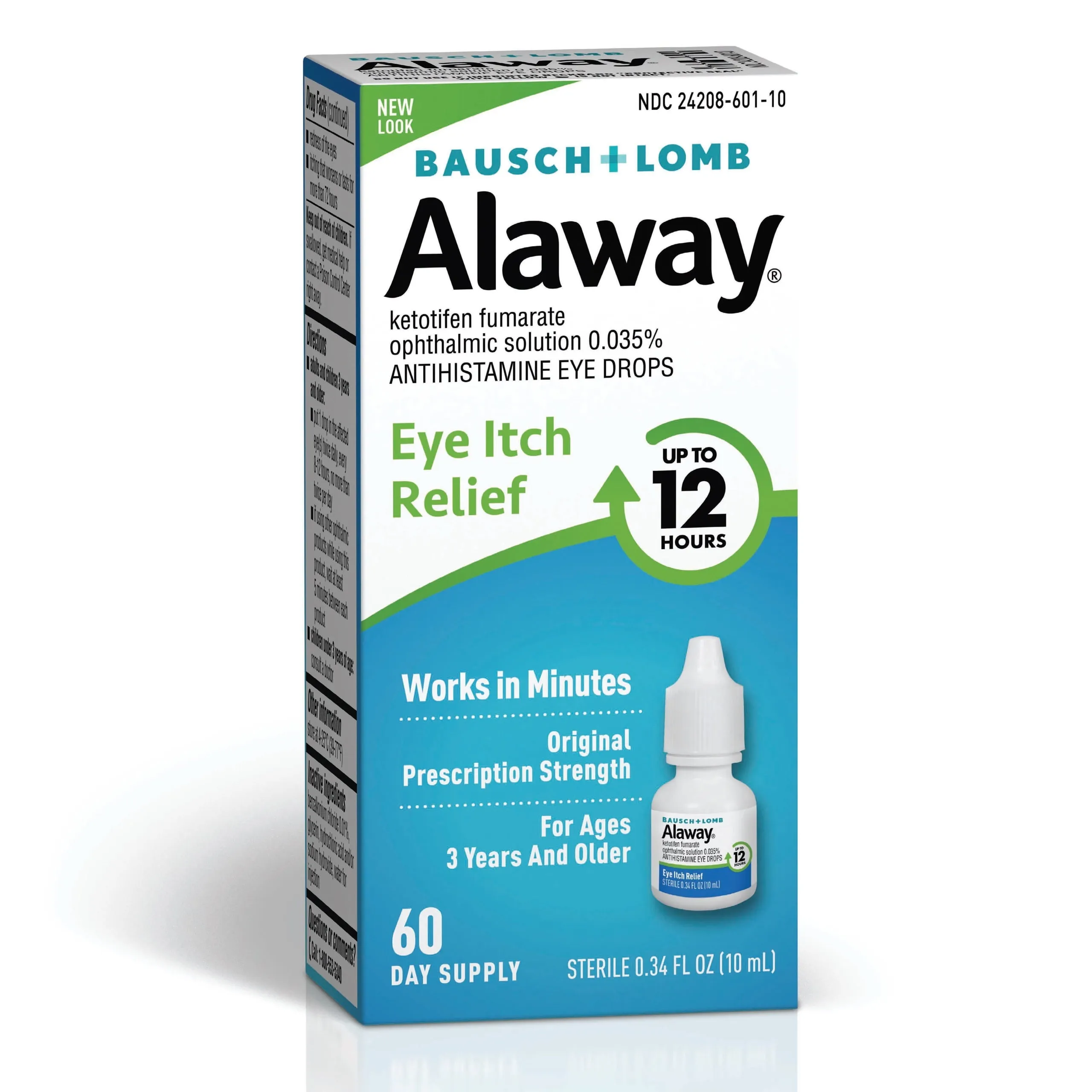 Alaway� Antihistamine Eye Drops, from Bausch   Lomb 0.34 FL OZ