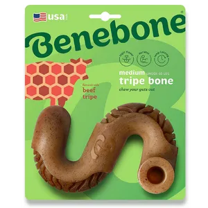 Benebone Tripe Flavored Bone Dog Chew Toy