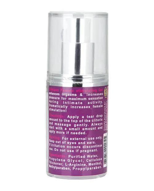Climaxa Stimulating Gel - .5 Oz Pump Bottle