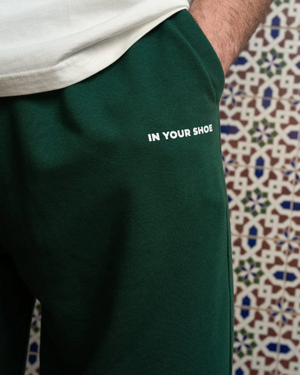 Dark Green Loose Swants