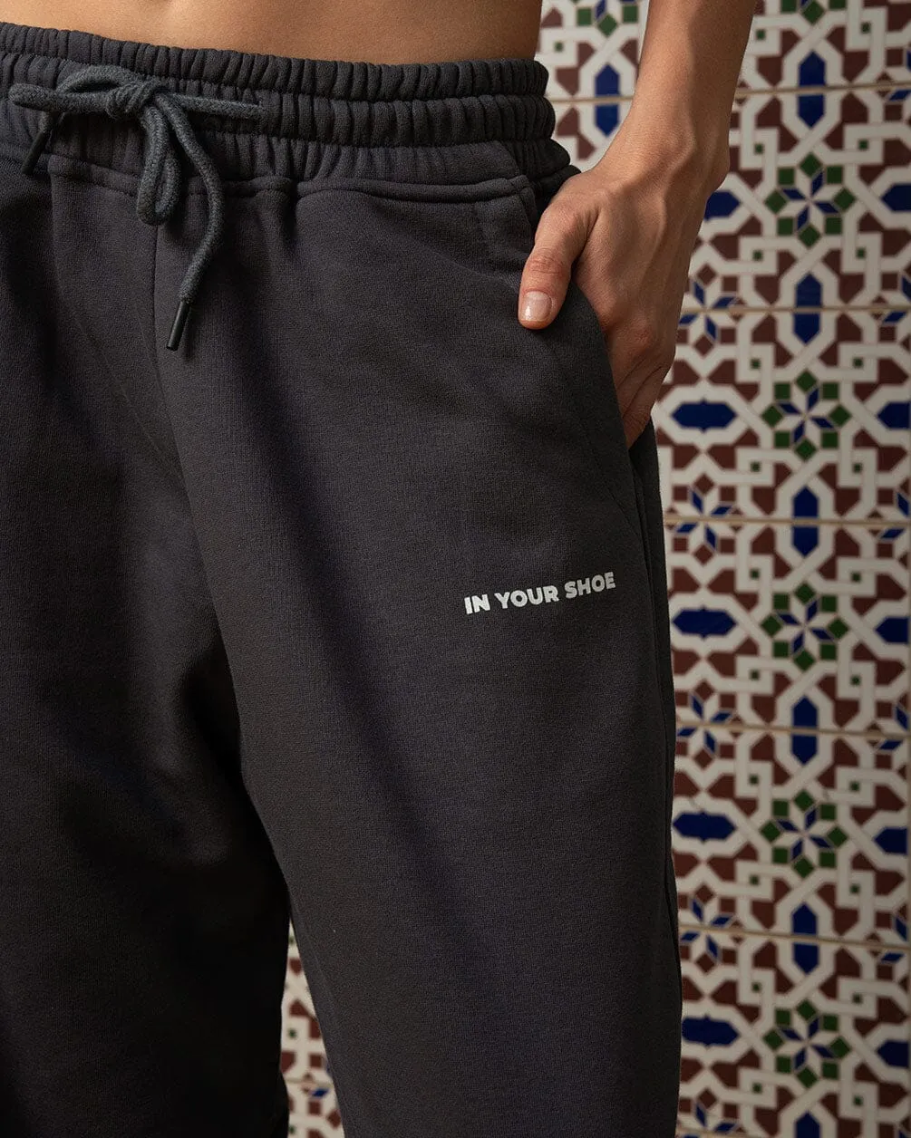 Dark Grey Loose Swants