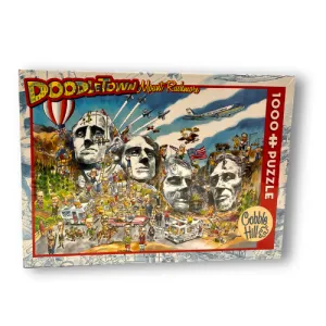 Doodle Puzzle Mount Rushmore Puzzle