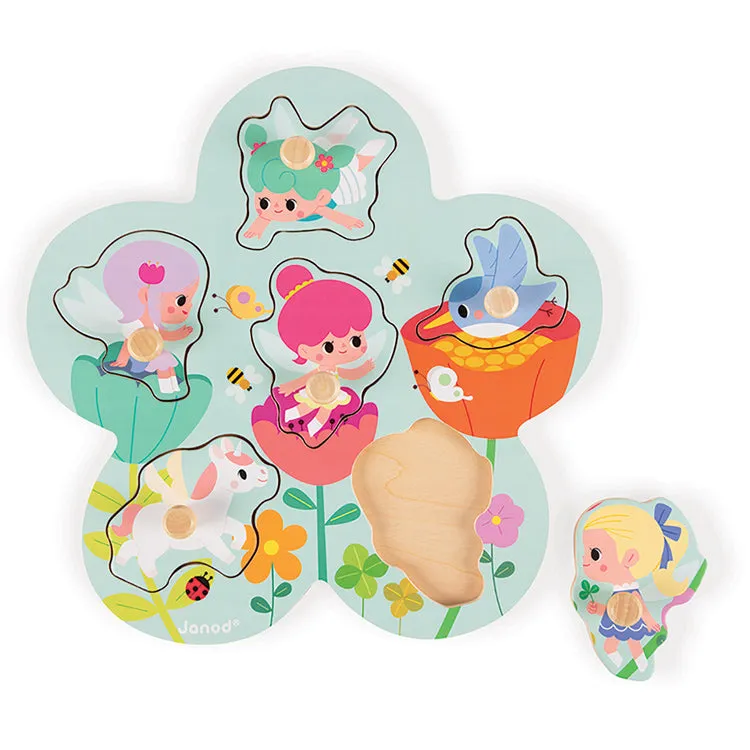 Fairies Peg Puzzle
