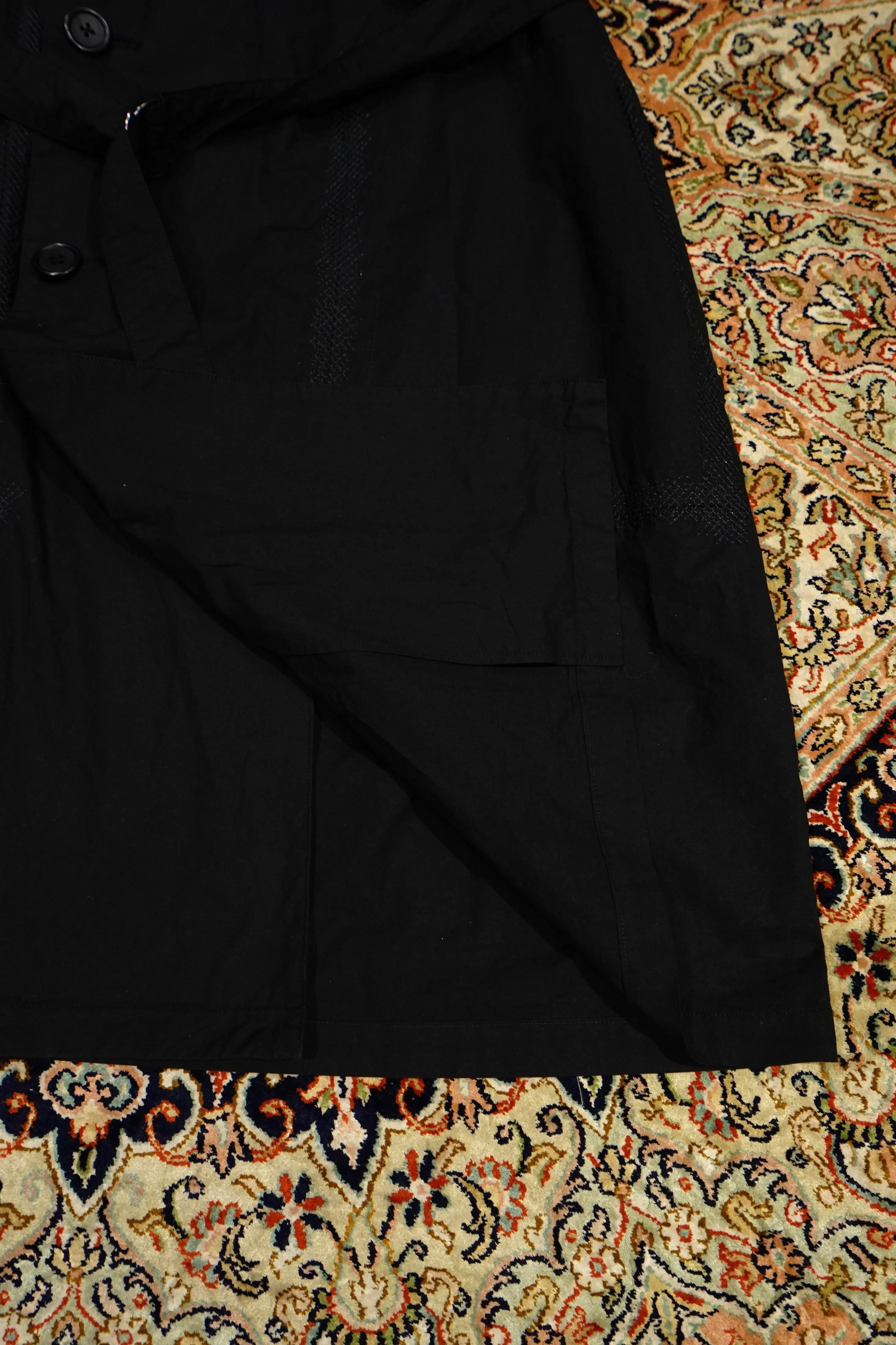 Fujimoto Wound Coat "Falls" (Black)