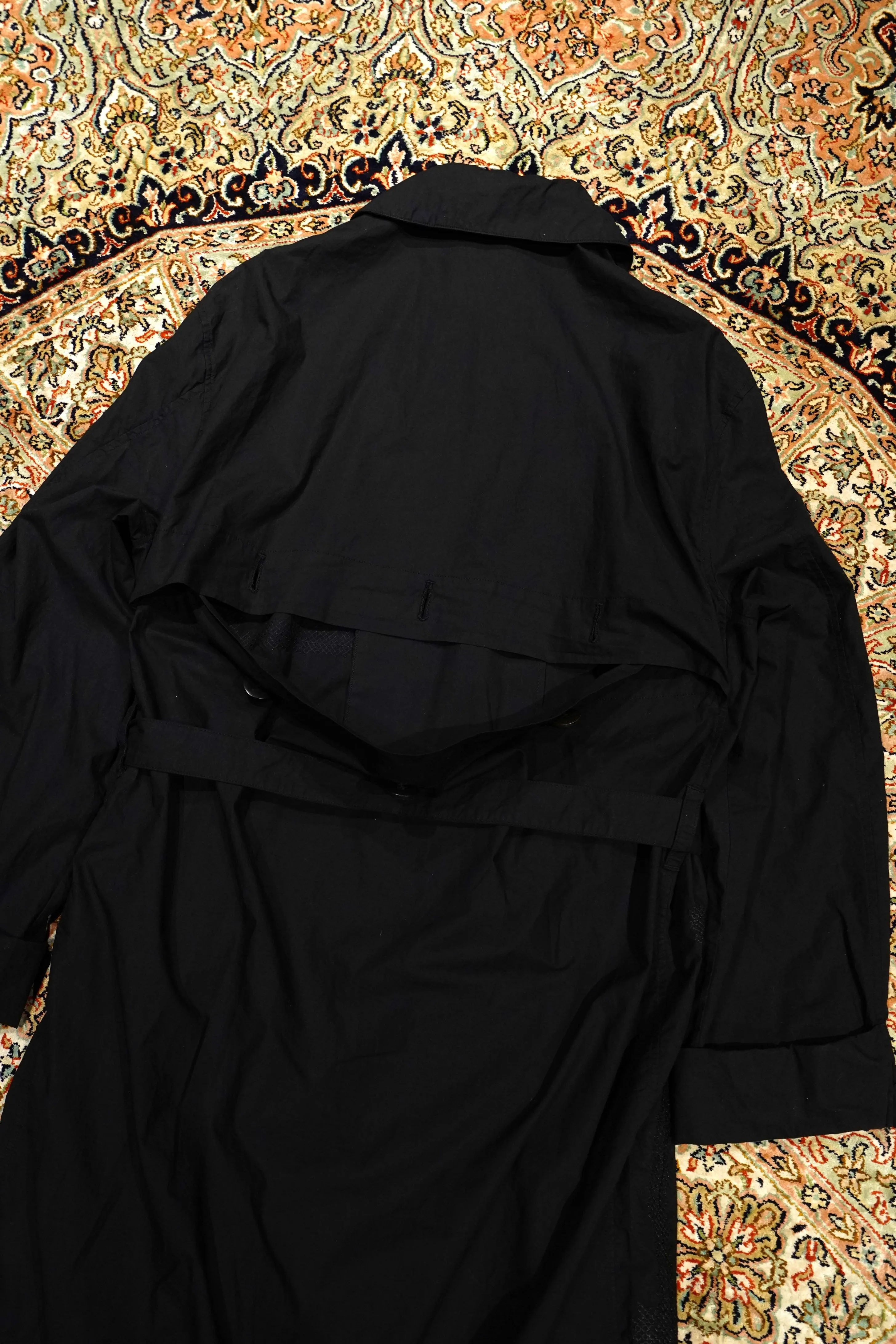 Fujimoto Wound Coat "Falls" (Black)