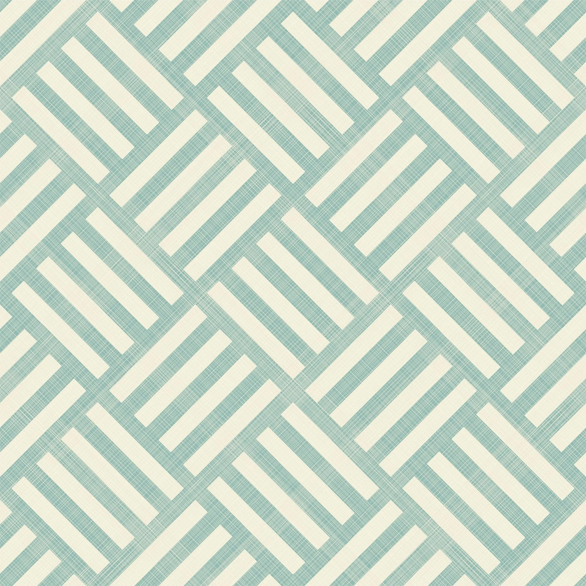Green Geometric Stripes Pattern Peel and Stick Wallpaper