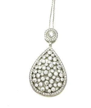 Micro Drops Teardrop Necklace