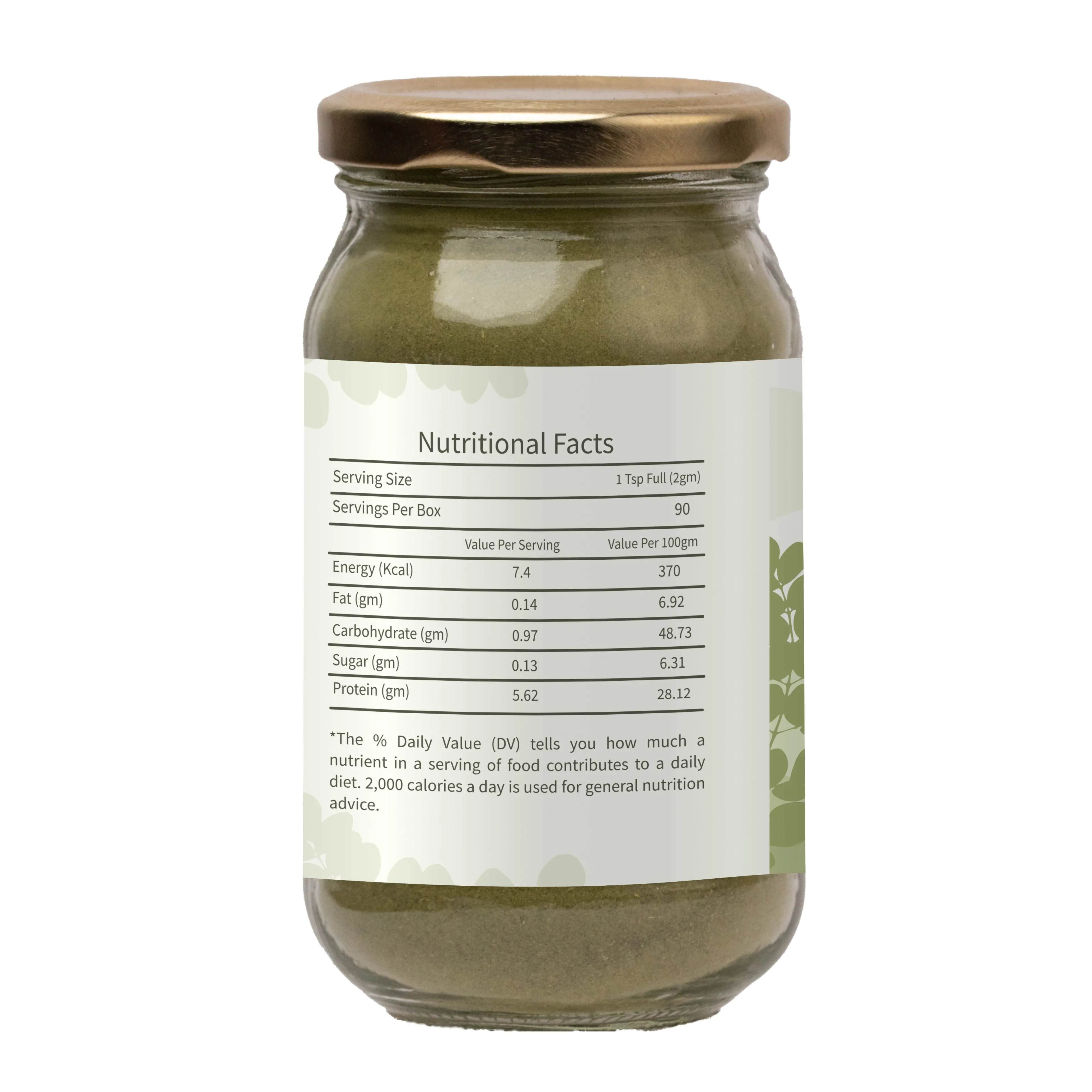 Moringa Leaf Powder Natural Multi-Vitamin Good for Hair & Skin