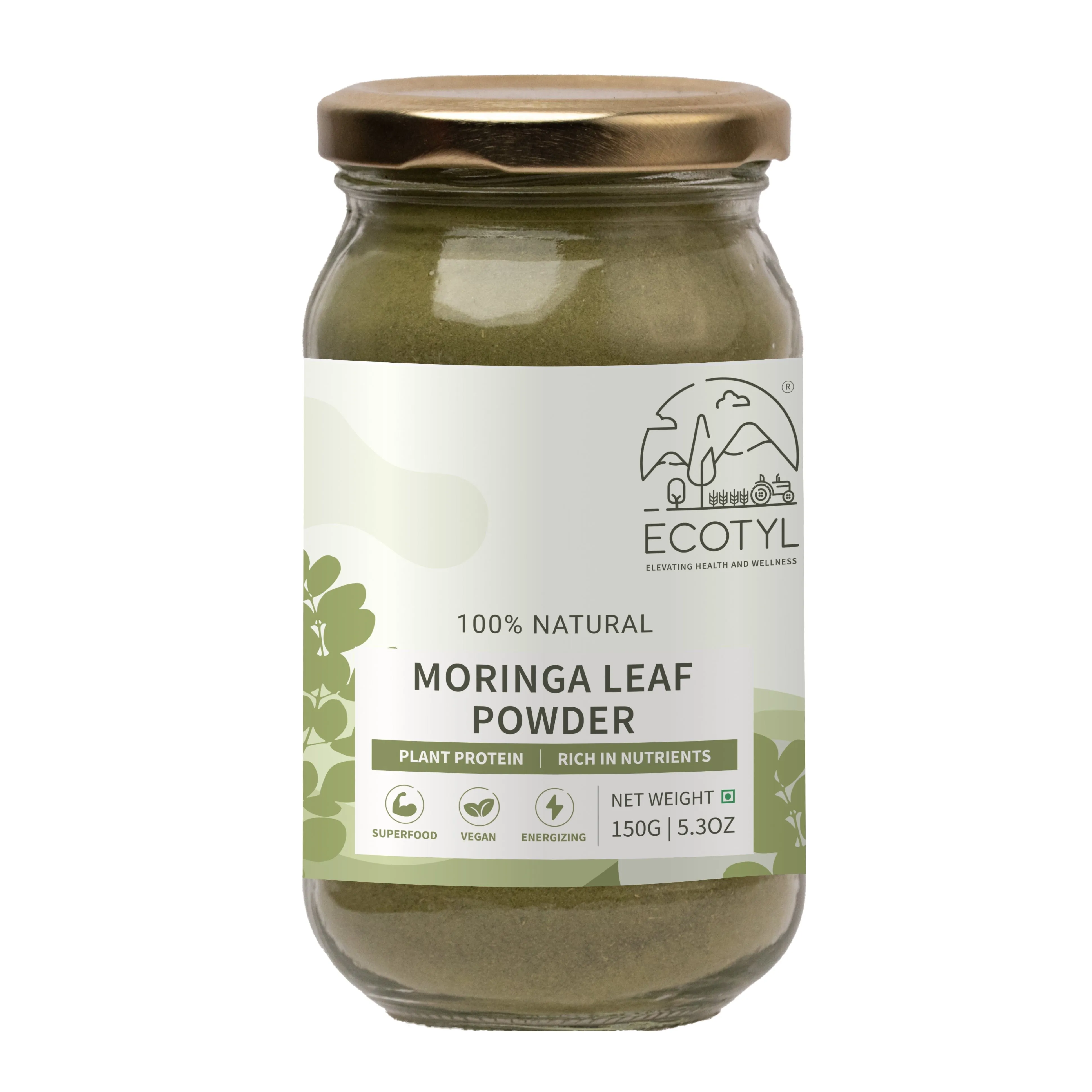 Moringa Leaf Powder Natural Multi-Vitamin Good for Hair & Skin