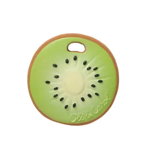 Oli & Carol Natural Rubber Chewy-to-Go Mini Teether - Jose Antonio the Kiwi