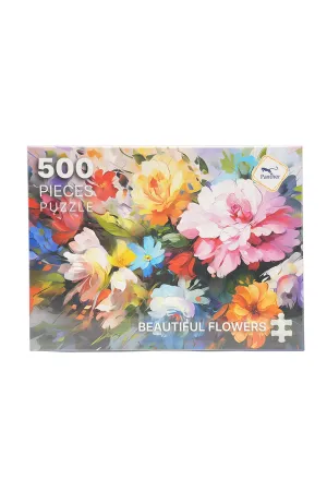 PANTHER Beautiful Flowers Puzzle - 500pcs
