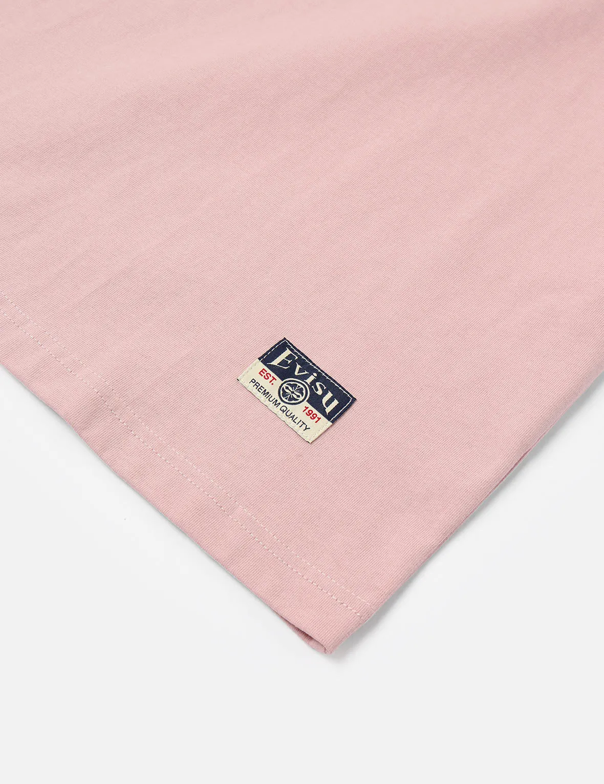 Playful Seagull Embroidery Relax Fit T-Shirt