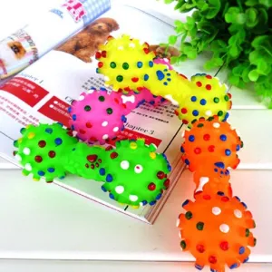 Rubber Squeaky Chew Toy
