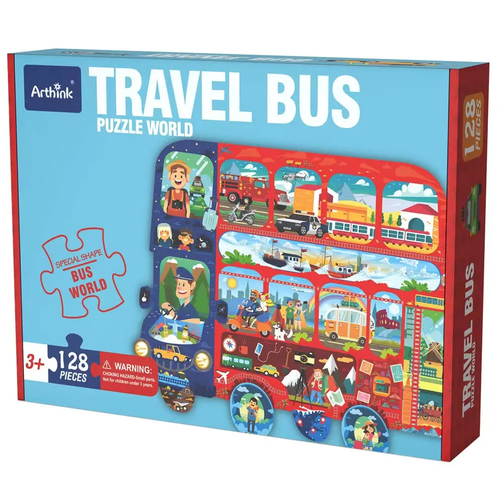 Special-Shaped 128 Piece Jigsaw Puzzle Toy
