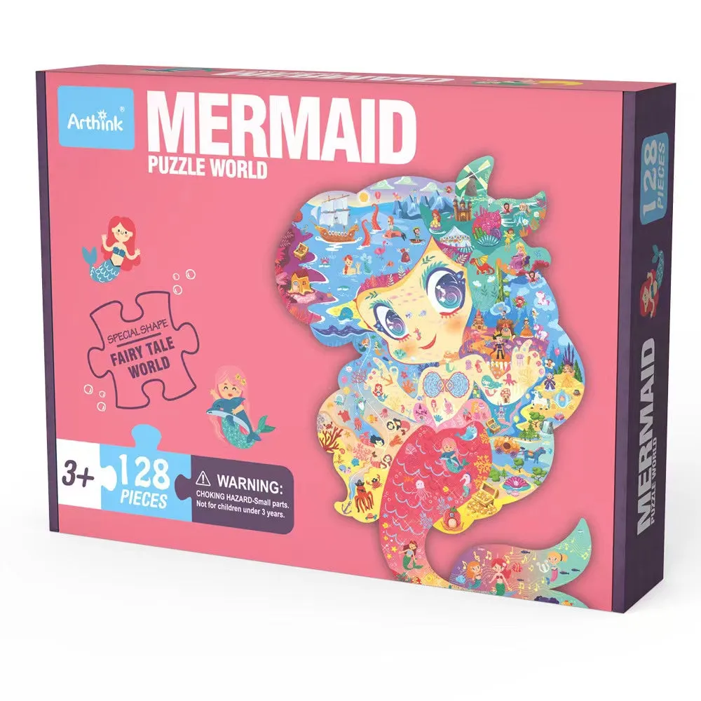 Special-Shaped 128 Piece Jigsaw Puzzle Toy