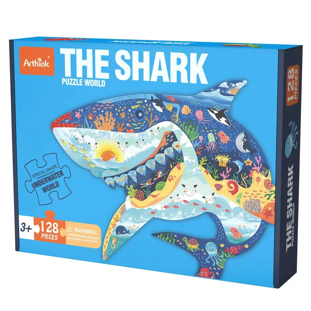 Special-Shaped 128 Piece Jigsaw Puzzle Toy