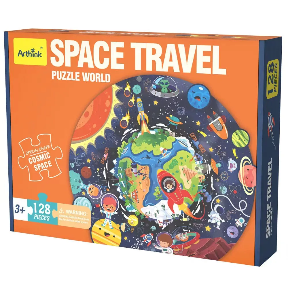 Special-Shaped 128 Piece Jigsaw Puzzle Toy
