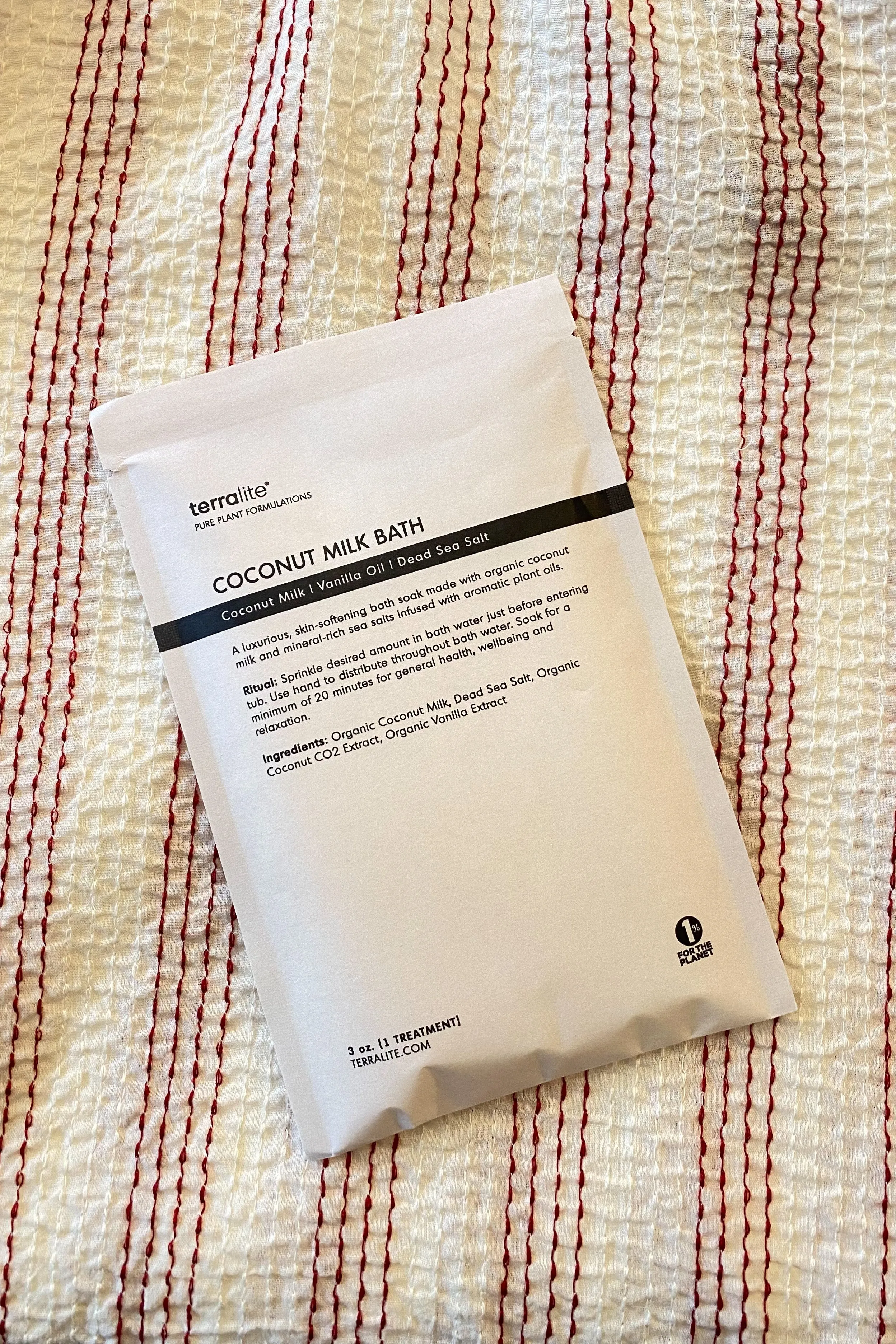Terralite Coconut Milk Bath Soak