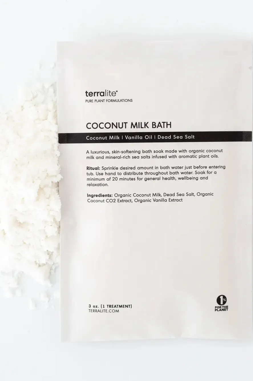 Terralite Coconut Milk Bath Soak