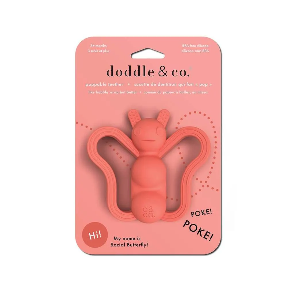 The Chew - Social Butterfly Teether by Doddle & Co