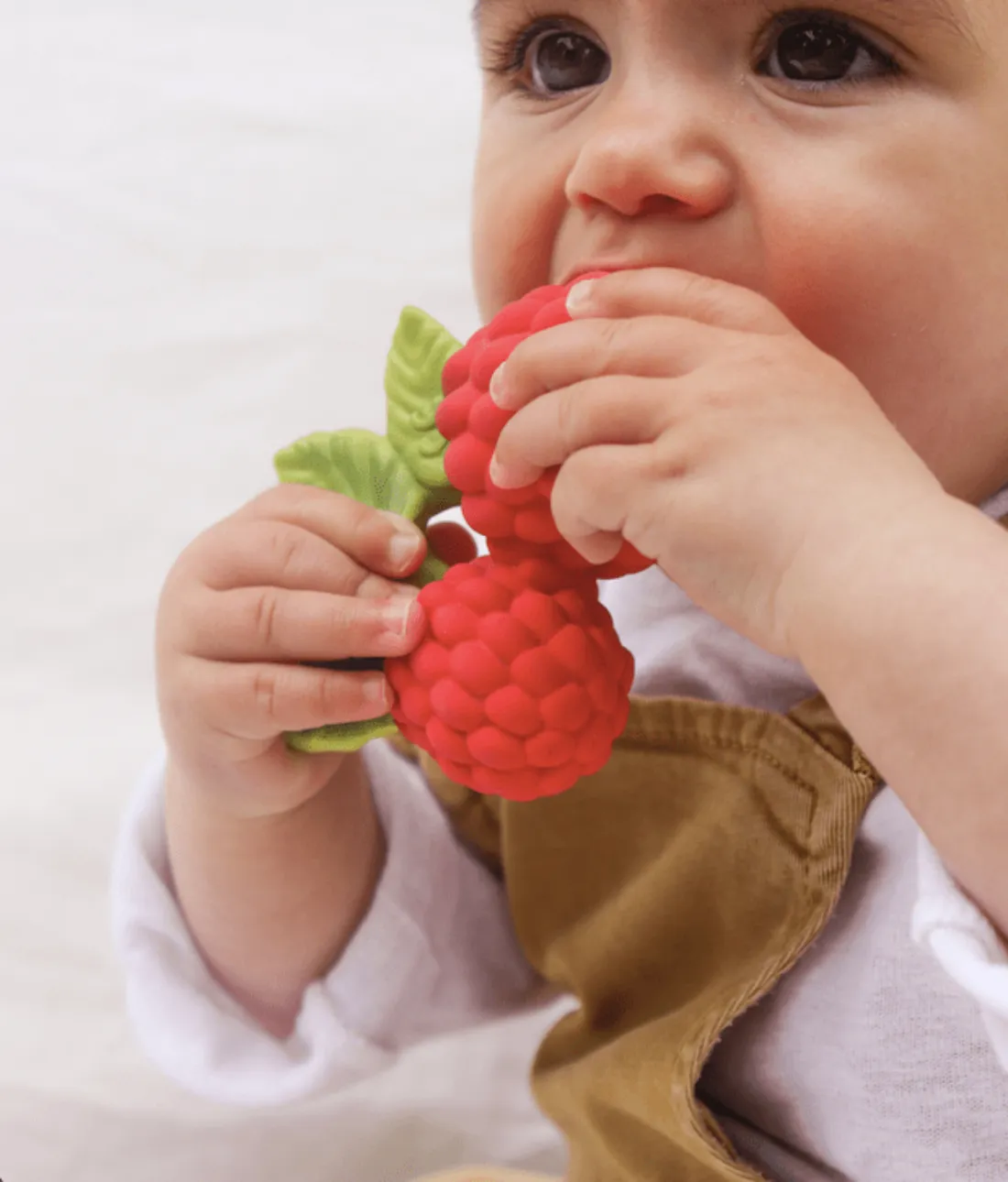 Valery the Raspberry Teether by Oli & Carol