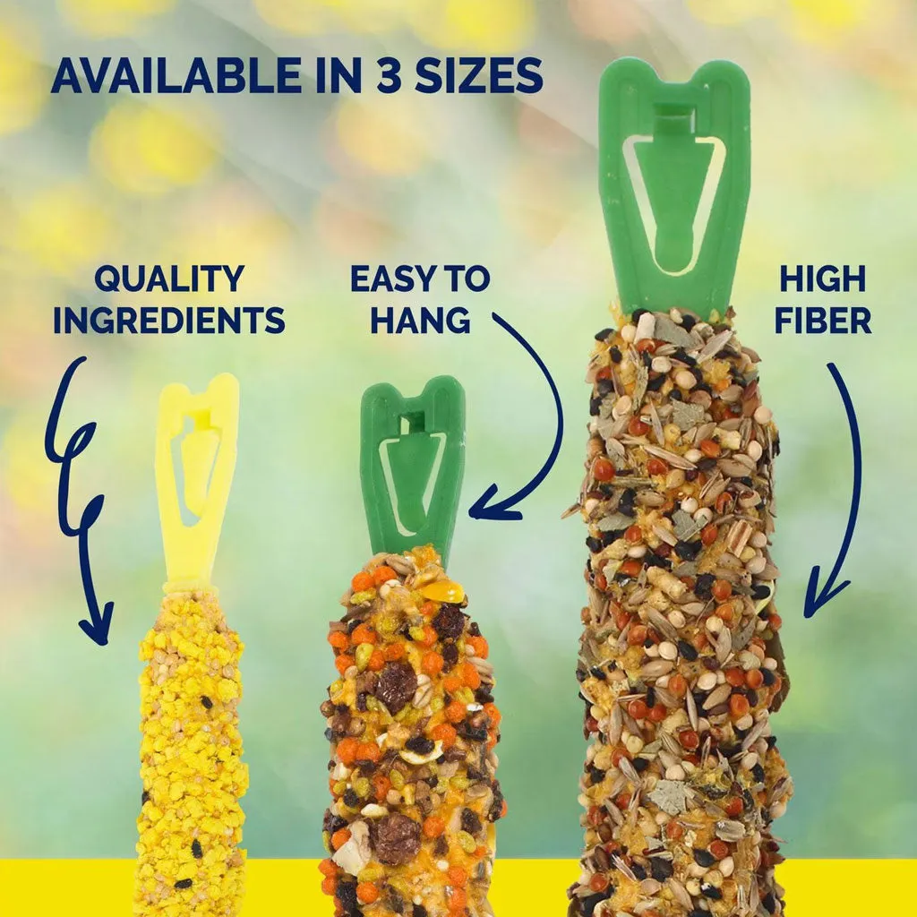Vitakraft Curnch Sitcks Egg & Honey Flavor Treats for Canaries & Finches, 2 Sitcks