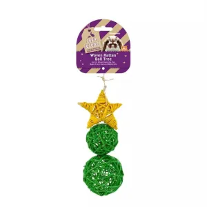 Woven Rattan Ball Tree Toy